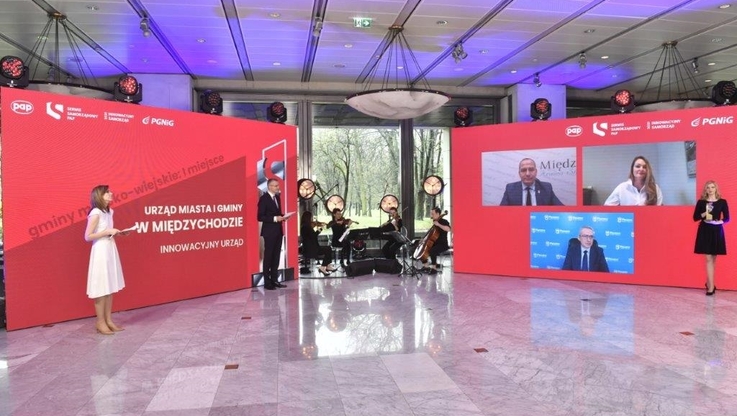 PAP MediaRoom/S. Leszczyński - Gala „Innowacyjny Samorząd 2021” (1)