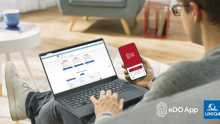 Fot. PWPW/UNIQA - eDO App