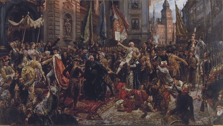 Zamek Królewski w Warszawie – Muzeum - Jan Matejko "Konstytucja 3 Maja 1791 roku"