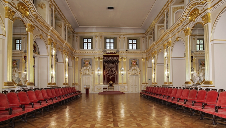 Zamek Królewski w Warszawie – Muzeum - Sala Senatorska
