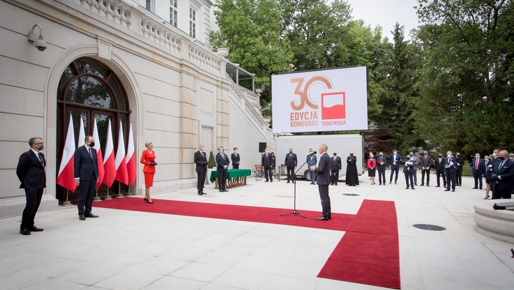 Fundacja Polskiego Godła Promocyjnego - Fot. Kamil Broszko - Gala „Teraz Polska” 2020 r. (1)