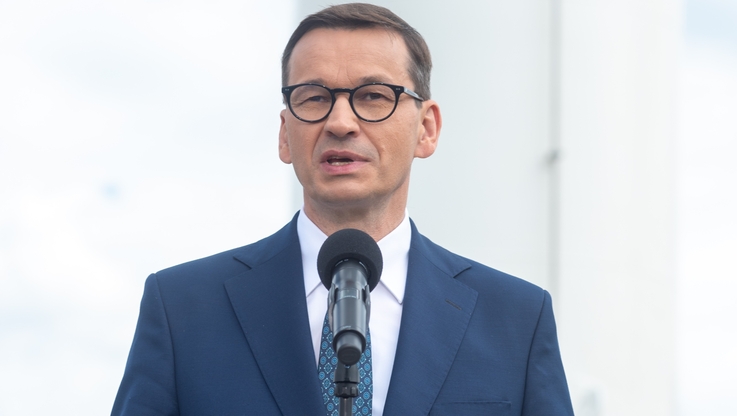 Polska Spółka Gazownictwa sp. z o.o.- premier Mateusz Morawiecki w stacji regazyfikacji LNG w Tychowie (1)