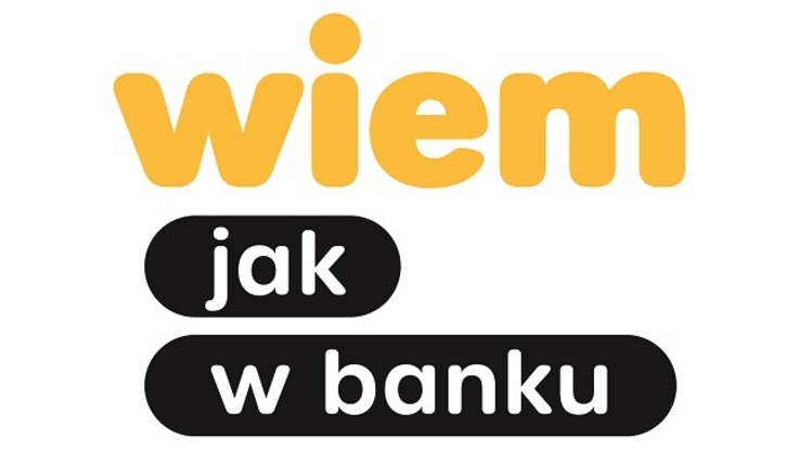 "Wiem jak w banku" - logo