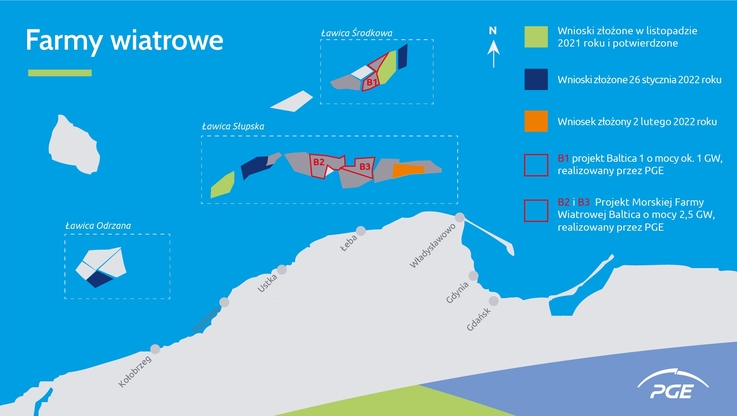 PGE Polska Grupa Energetyczna - Farmy wiatrowe