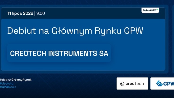 GPW/Creotech Instruments - grafika