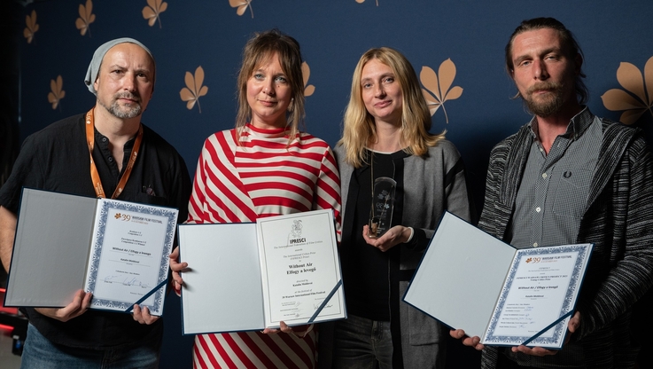 WFF - Katalin Moldovai, Béla Attila Kovács, András Táborosi i Ágnes Krasznahorkail, „Bez Powietrza”