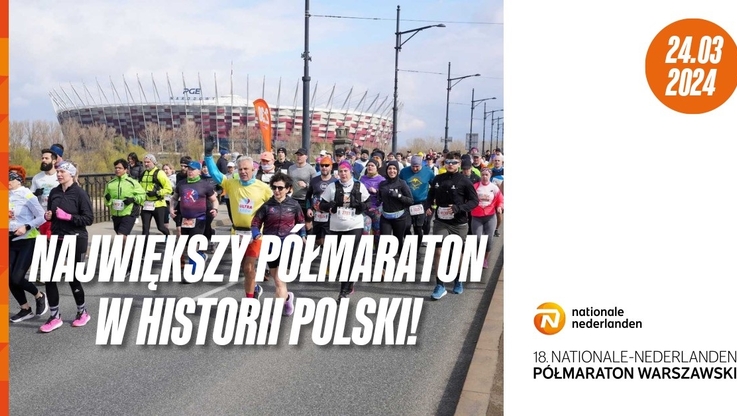 Partner of Promotion/ Nationle-Nederlanden Półmaraton Warszawski