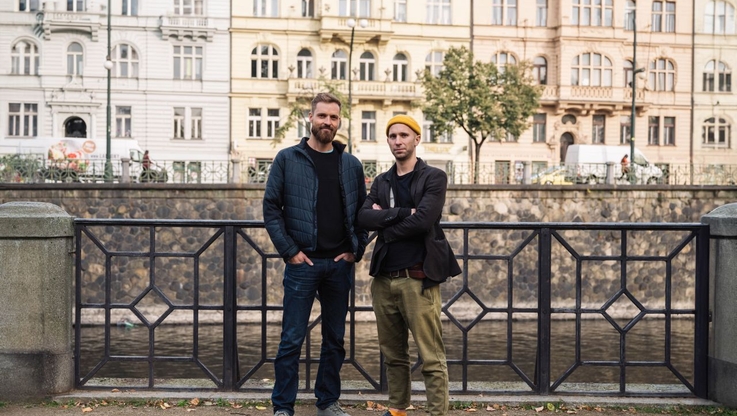 Ecomail - Właściciele firmy Ecomail Jan Tlapák i Jakub Stupka (lewej)