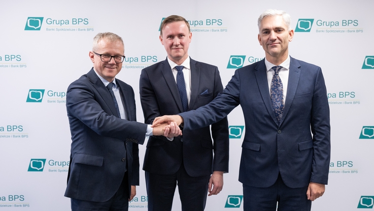 Grupa BPS - Od lewej: Sławomir Czopur, Łukasz Morzywołek, Artur Adamczyk