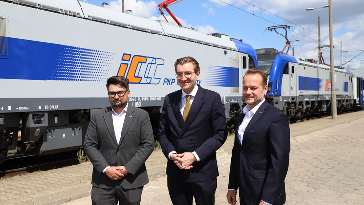 PKP IC - od lewej Adam Wawrzyniak, Jan Szyszko, Marcin Karasiński (1)