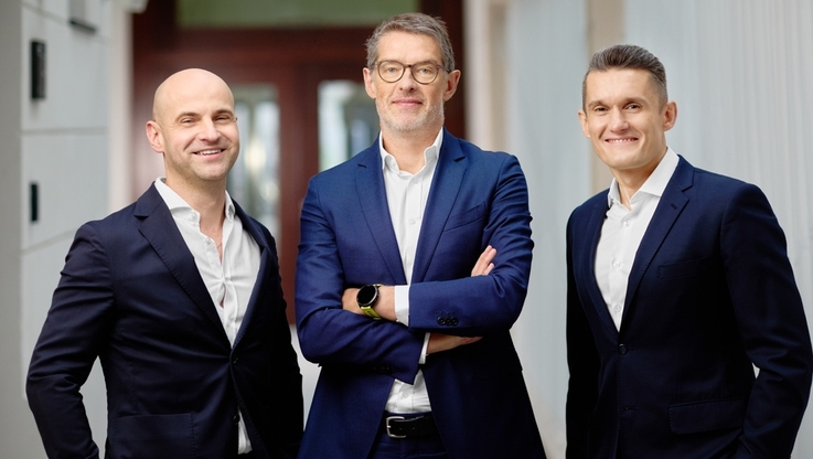 Spire Capital Partners - partnerzy (od lewej): Krzysztof Konopiński, Arkadiusz Podziewski, Łukasz Wierdak