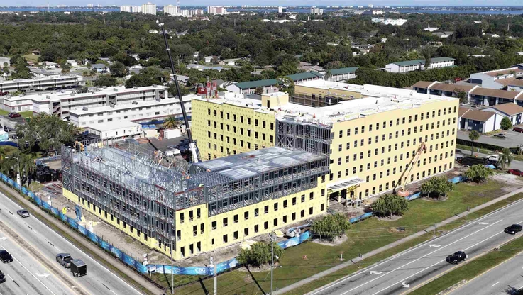 BYLD Technologies Sp. z o.o./akademik Uniwersytetu Florida Institute of Technology, o powierzchni 30 000 m2 prefabrykowany z użyciem systemu BYLD