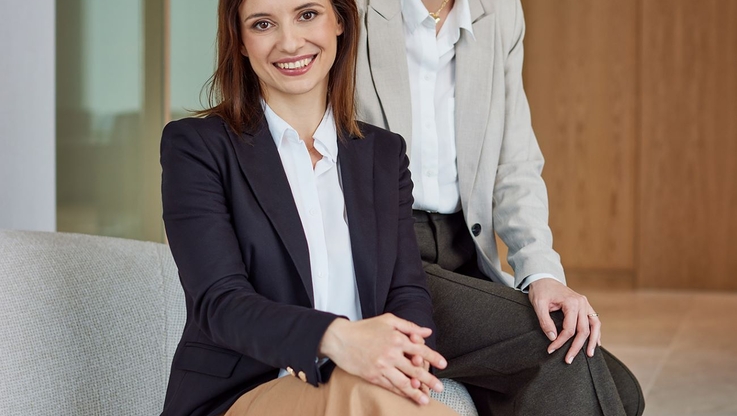 Baker McKenzie/po lewej Katarzyna Grodziewicz, po prawej Alicja Szczęśniak