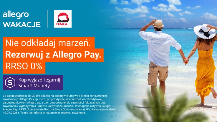 Allegro Wakacje x Allegro Pay