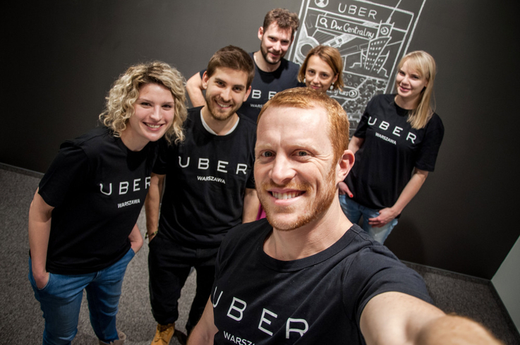 Fot. 2 Uber Polska - zespół