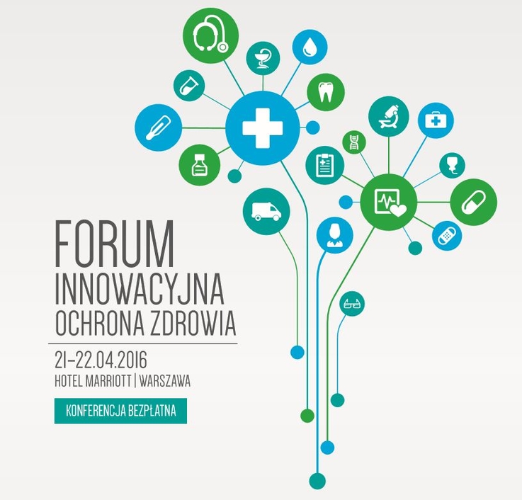 Forum Innowacyjna Ochrona Zdrowia - plakat
