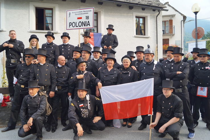 Polska grupa w Santa Maria Maggiore, fot. KominiarzTV