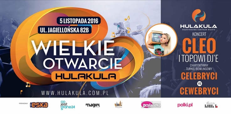 Hulakula - Wielkie Otwarcie - 5.11.2016