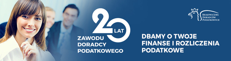 20 lat zawodu doradcy podatkowego