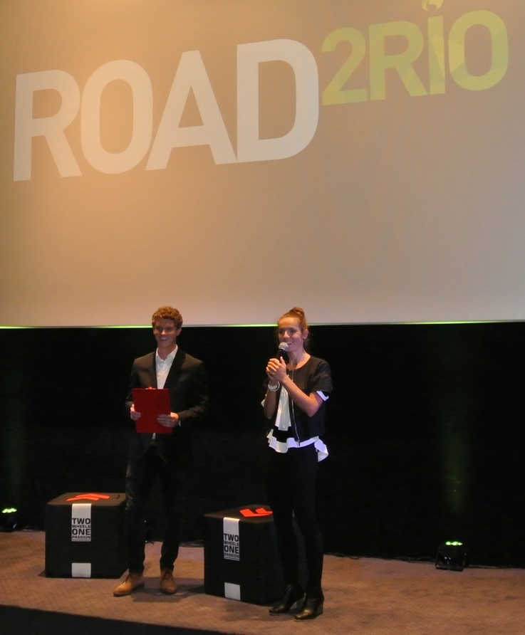 Premiera filmu "Road 2 Rio" - Maja Włoszczowska