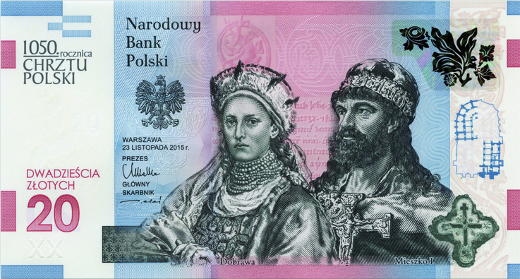 PWPW/Banknot 20 złotych fot.1
