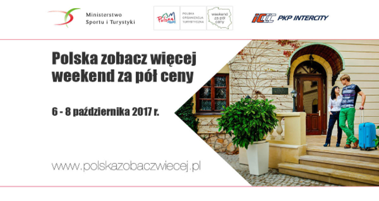 Polska zobacz więcej. Weekend za pól ceny - plakat