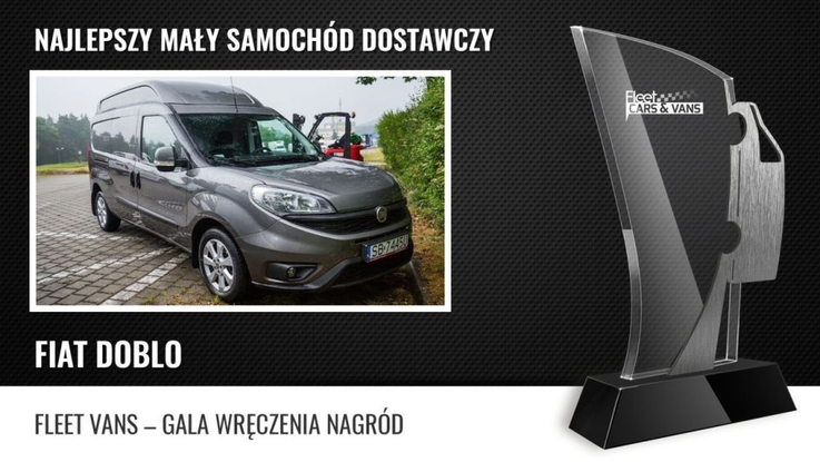Fiat Doblo Cargo zdobywcą Fleet Cars&Vans 2018