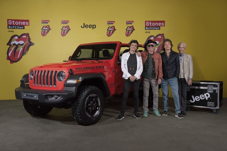 Nowy Jeep Wrangler i The Rolling Stones w Warszawie na ostatnim etapie europejskiego tournée zespołu