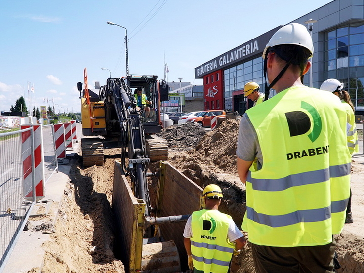 Wodociągi Białostockie Sp. z o.o./Przebudowa sieci wodociągowej i kanalizacji sanitarnej w ul. Handlowej