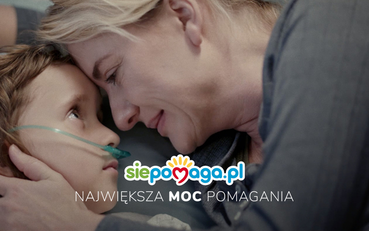 Siepomaga.pl/Kadr z kampanii "Siepomaga.pl - największa MOC pomagania" 1