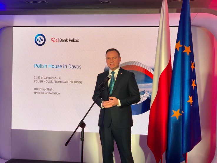 Dom Polski - Światowe Forum Ekonomiczne w Davos (4) 
