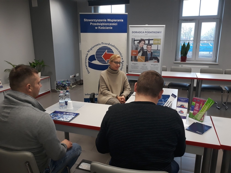 Ośrodek Wspierania Przedsiębiorczości w Kościanie, 28.01.2019 r., doradca podatkowy Izabela Kaczmarek