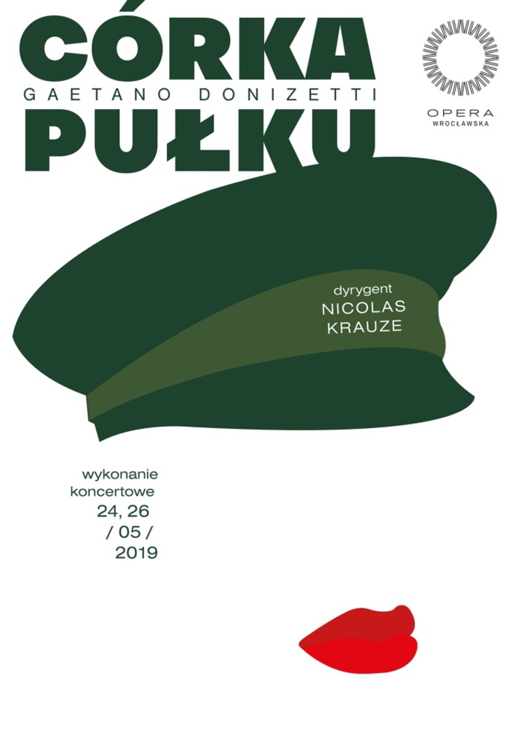 „Córka pułku” - plakat