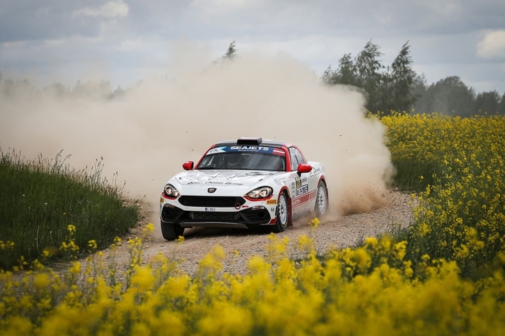 FCA Polska/Abarth 124 rally - Rally LIEPAJA ERC (3)