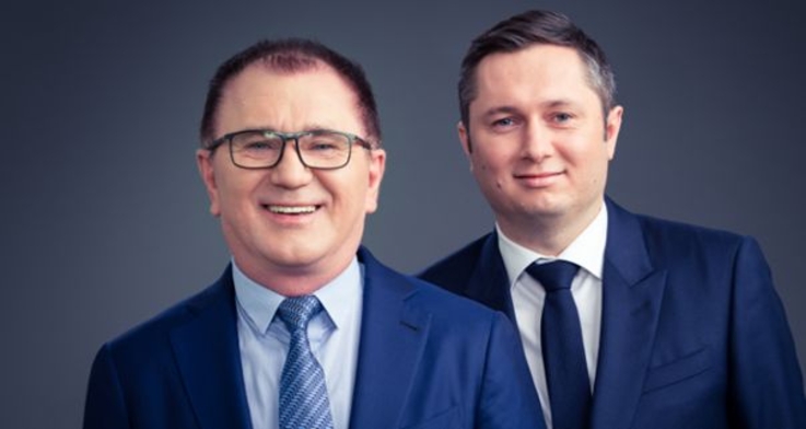 Prezesi Adam Placek i Mikołaj Placek