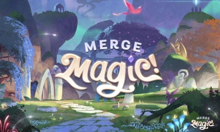 New Puzzle Adventure Game "Merge Magic!" (Graphic: Business Wire)