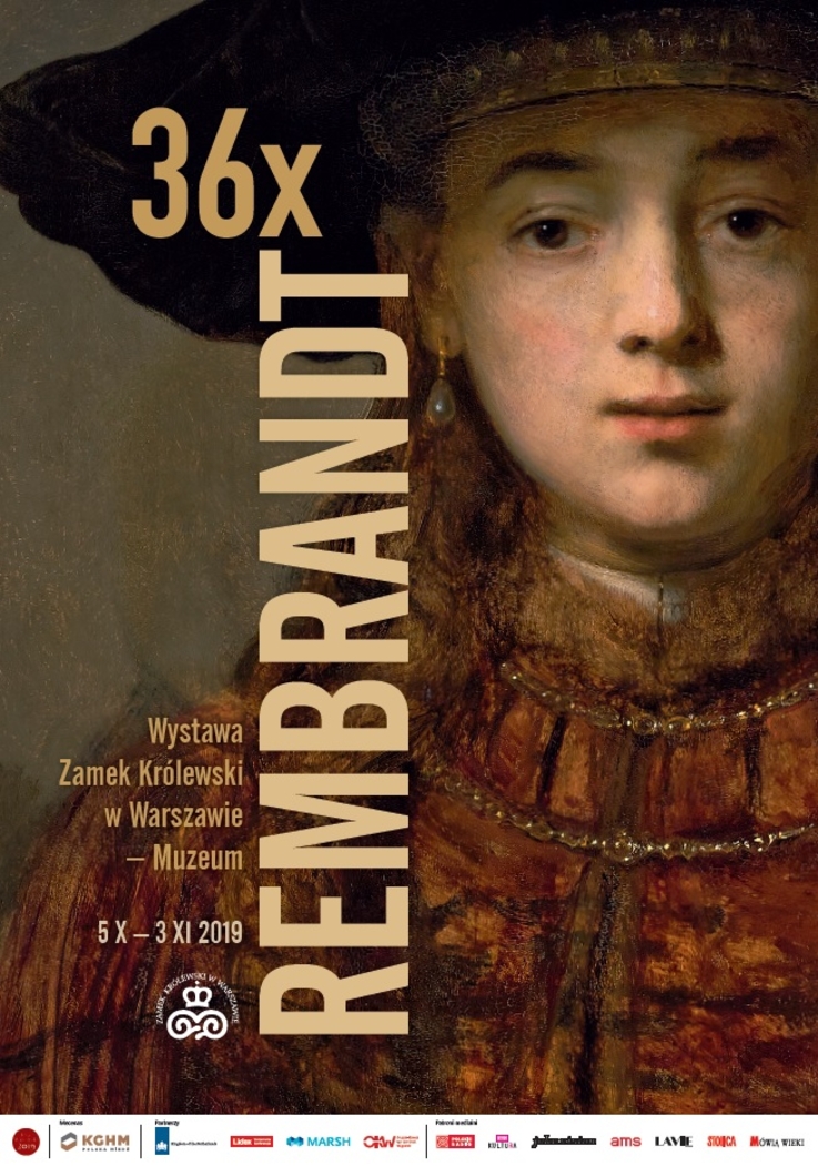 „36 x Rembrandt” - plakat