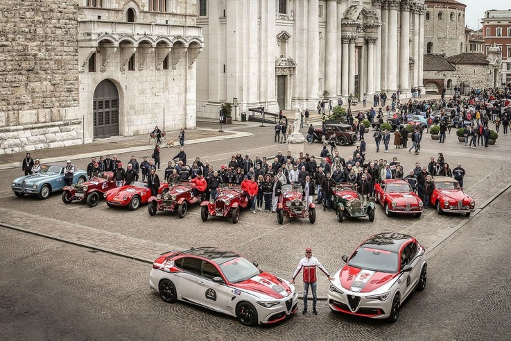 FCA Polska/Antonio Giovinazzi na 1000 Miglia 2019