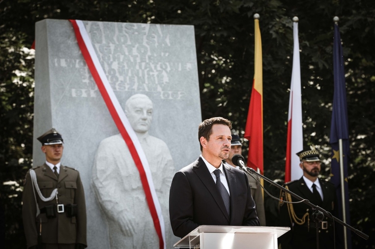 PZFD/Odsłonięcie pomnika Stanisława Jankowskiego „Agatona" (1)