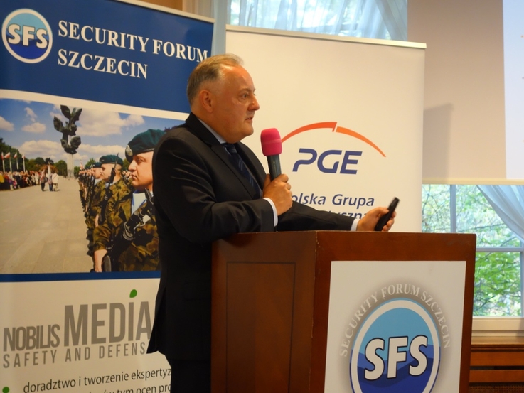 Security Forum Szczecin/Prezes PGE Wojciech Dąbrowski
