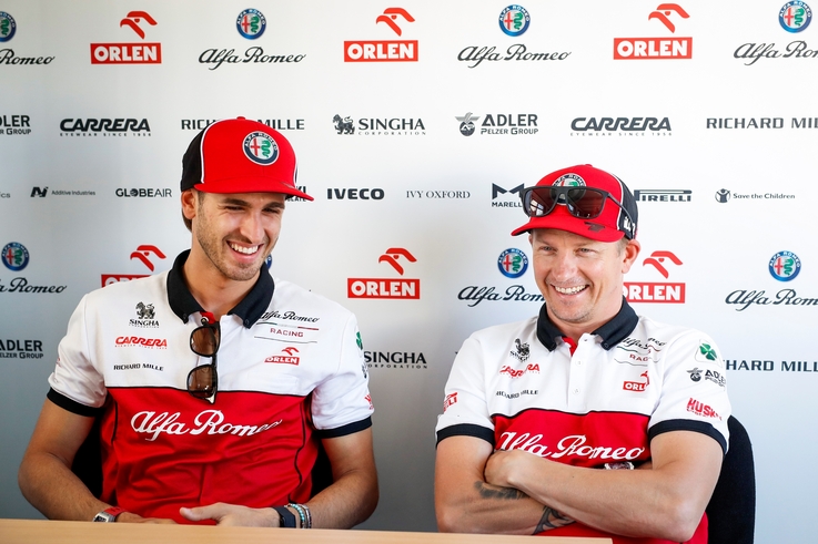 FCA/Antonio Giovinazzi i Kimi Räikkönen