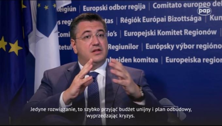 Szef Komitetu Regionów Apostolos Cicikostas