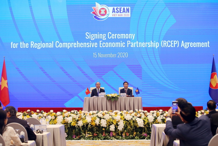 
								Signing ceremony for the Regional Comprehensive Economic Partnership (RCEP)
							