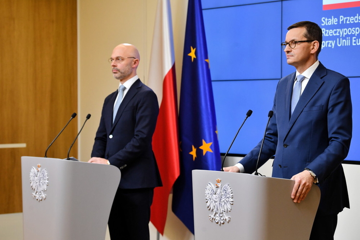 
								Mateusz Morawiecki, Michał Kurtyka
							