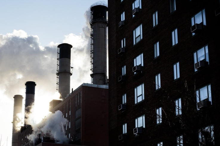 
								Emissions for Power Plant in New York
							