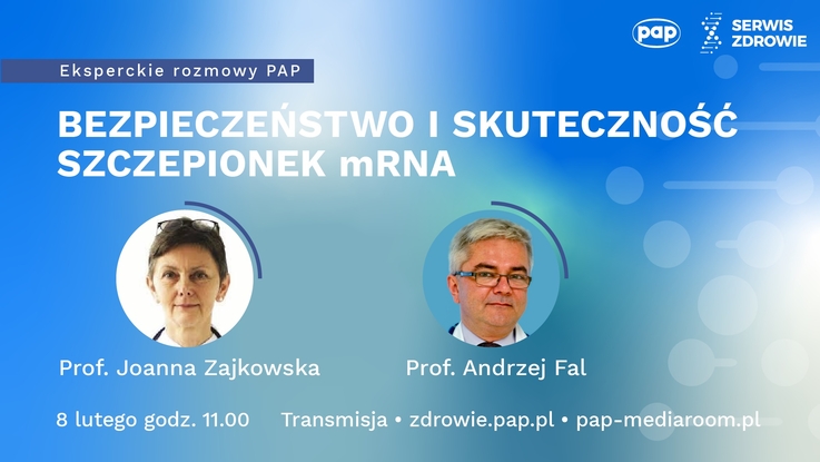 Bezpieczeństwo i skuteczność szczepionek mRNA - grafika