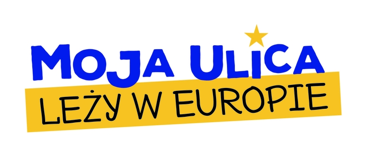 „Moja ulica leży w Europie” - logo