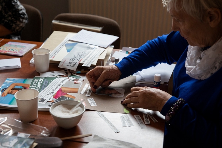 Fot. Archiwum CWiO. Na seniorów czekają ciekawe zajęcia, między innymi związane z rękodziełem i regionalizmem.