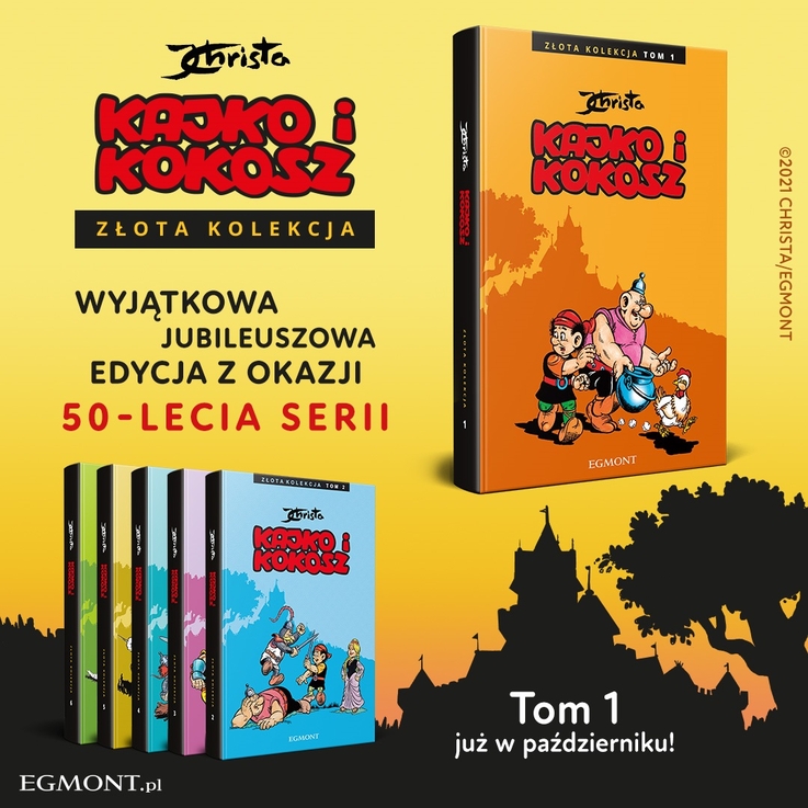 Wydawnictwo Egmont - Zlota Kolekcja „Kajko i Kokosz”