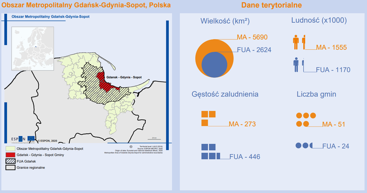 ESPON - mapa